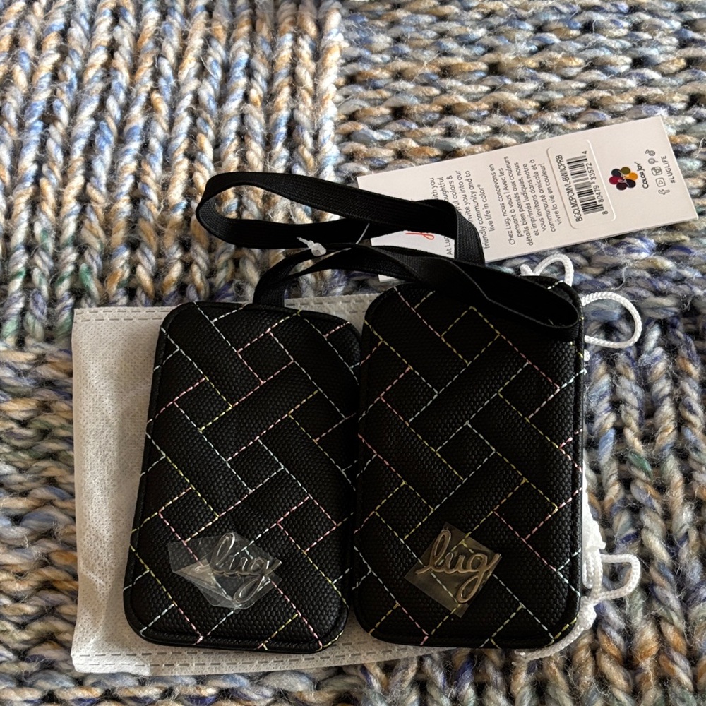 LUG Matte Luxe Vegan Leather baggage tags